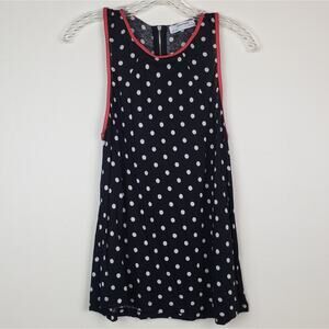 Zara | Sleeveless polk dot top, size L
